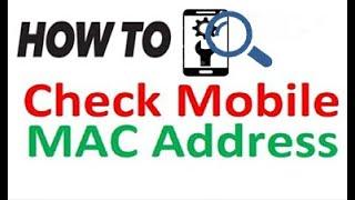 How to find mac address of all  Android Phones  | New Updated