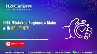 HP UFT/QTP Tutorial for Beginners | H2KInfosys