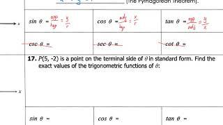 Angles in the coordinate grid Part 2