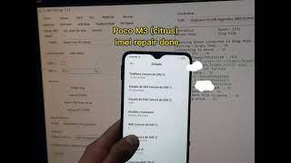 Poco M3 (citrus) imei repair done | Poco M3 imei repair | poco m3 repair imei |
