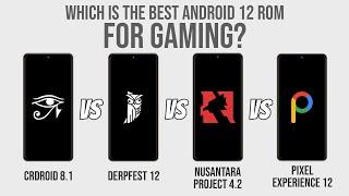 crDroid 8.1 vs Derpfest 12 vs Nusantara 4.1 vs Pixel Experience 12 on Poco X3 Pro