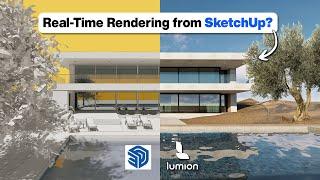SketchUp Real-Time Rendering? Yes, with Lumion View! Tutorial