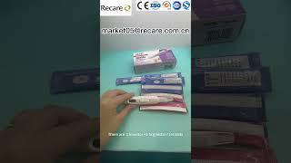 HCG LH digital test kit with 1 monitor 2 pregnancy 7 ovulation strips customizable quantity.