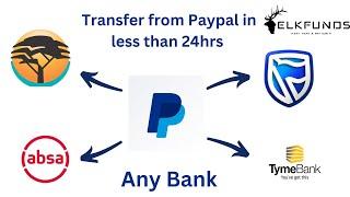 HOW TO WITHDRAW MONEY FROM PAYPAL TO ANY SOUTH AFRICAN BANK ACCOUNT IN 24 HOURS | VERONICA MWALE