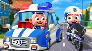 Baby Police Song - Police Car Song | Police Cartoon | More Funny Nursery Rhymes For Kids