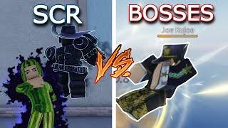 [YBA] SCR vs. All Bosses