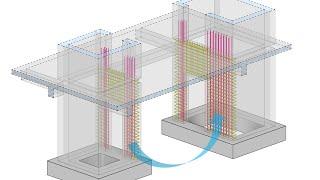 Propagate Reinforcement in Columns and Walls in Revit