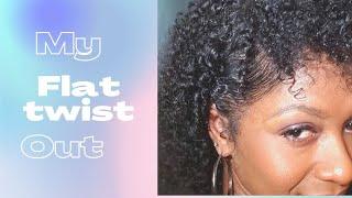 NATURAL FLAT TWIST OUT ON FINE TYPE 3 HAIR