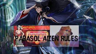 THE *NEW* PARASOL AIZEN SLAPS GLOBAL | BLEACH MOBILE 3D