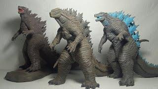 GODZILLA MONSTERVERSE 2014-2021| Старые работы из пластилина.