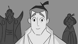 Samurai Jack ( Alternate Ending) Storyboard