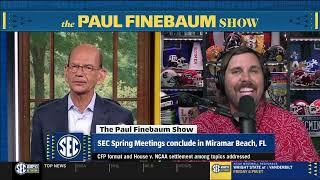 Mike on The Paul Finebaum Show: What Happened at SEC Spring Meetings?
