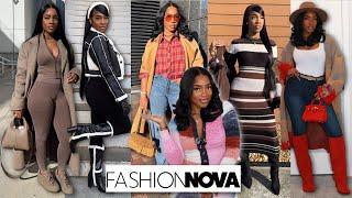 FASHION NOVA | What I Wore Last Month + Winter Try On Haul 2025