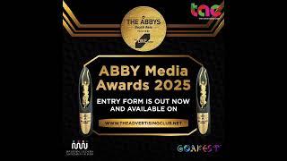 ABBY MEDIA AWARDS 2025 | ENTRY FORM OUT NOW