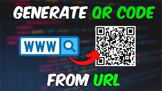 How to Create Custom QR Code for Website Link / URL - Step By Step 2024