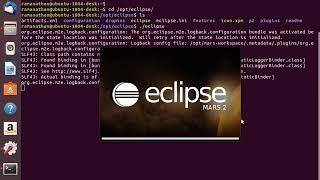 Eclipse Mars 2 Installation in Ubuntu 18.04 LTS | Eclipse in Ubuntu