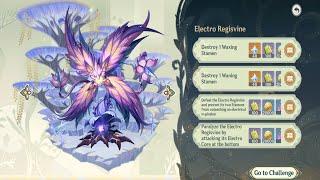 destroy 1 waxing stamen electro regisvine genshin impact