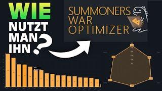 SUMMONERS WAR OPTIMIZER | HOW TO USE deutsch