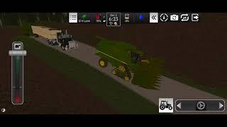 harvesting corn in farming USA 2