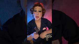 You are enough. Now go out there and vote! #Rosie #RosieTheRiveter #1940  #1940sfashion #Retro