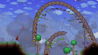 Terraria 1.4 Master Mode - Eater of Worlds Boss Fight