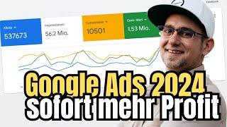 Google Ads Tutorial 2024 - Kampagnen optimieren - Schnell mehr Profit generieren mit ChatGPT