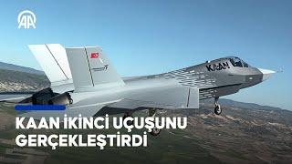 Millî muharip uçak KAAN, ikinci uçuşunu başarı ile tamamladı