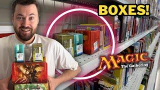 I Found Magic The Gathering Decks And Boxes In The Games Section At The Thrift Store!