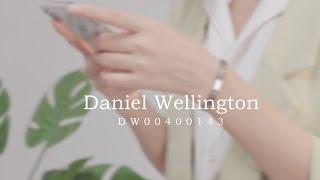 Review vòng tay Daniel Wellington DW00400143 kích thước đường kính vòng 155mm.