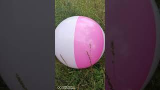 24" Beach ball intex pop compressor