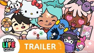 Hello Kitty and Friends is BACK! | Hello Kitty and Friends Furniture Pack Trailer | Toca Life World