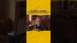 #quincyjones Get out of your fear zone and give it everything you have. #khalid  @GQVideos