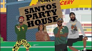 Smoke DZA - Santos Party House feat. Wiz Khalifa, Big K.R.I.T., Curren$y, Girl Talk (Official Video)