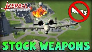 How To Make Stock Weapons in KSP (NO MODS!) - Kerbal Space Program Tutorial