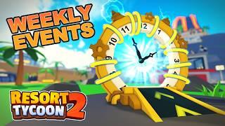 WEEKLY EVENTS (UPDATE 14) - Resort Tycoon 2