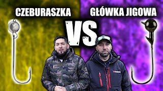 CZEBURASZKA vs GŁÓWKA JIGOWA - CO złowi więcej RYB ?