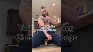 Can’t do DIPS? Guide for beginners #homeworkout #beginners #shorts