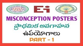 MISCONCEPTION POSTERS || PART - 1 ||  BASIC UNDERSTANDING || USES @rammigadu