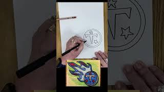 #Tennessee Titans Football  #How to Draw #Shorts