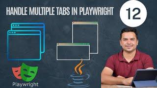 How To Handle Multiple Windows In Playwright | Handle Multiple Tabs java | Playwright Java Tutorial