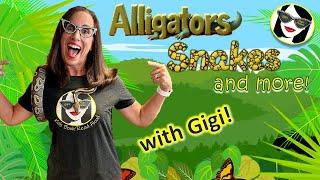 Alligators, snakes and more with Gigi! |Special Edition