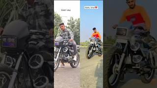Nishu Deswal bhai aur Rohit Jaiswal bhai ne bike Uncha Kiya piche se nishu Rohit bhai ke subscribe