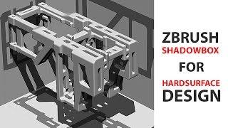 Zbrush Shadowbox for Hardsurface Design