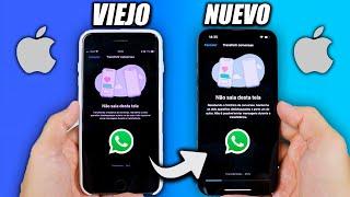 Cómo Pasar WhatsApp de iPhone a iPhone Sin iCloud