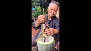 Life Natural ! Grandma Cooking food at Country Side # 3