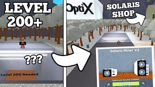 HOW TO GET SOLARIS COIN & exchange to SCASH level 200 in BITCOIN MINER ROBLOX