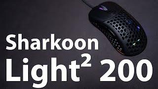 Sharkoon Light² 200 im Test - Eine ultra-leichte Gaming-Maus samt RGB-Beleuchtung