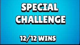 I won the new special chalenge