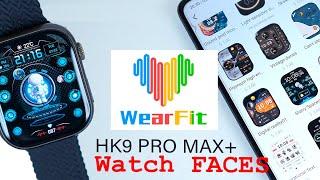 Installing Paid Watch Faces for HK9 PRO MAX PLUS and Other Watches Using Wearfit PRO.