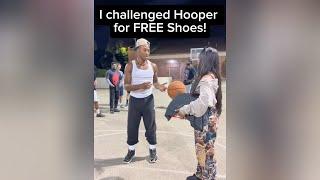 NeverMissAllie Challenges Guy Hooping at the Park! *SHOCKING*